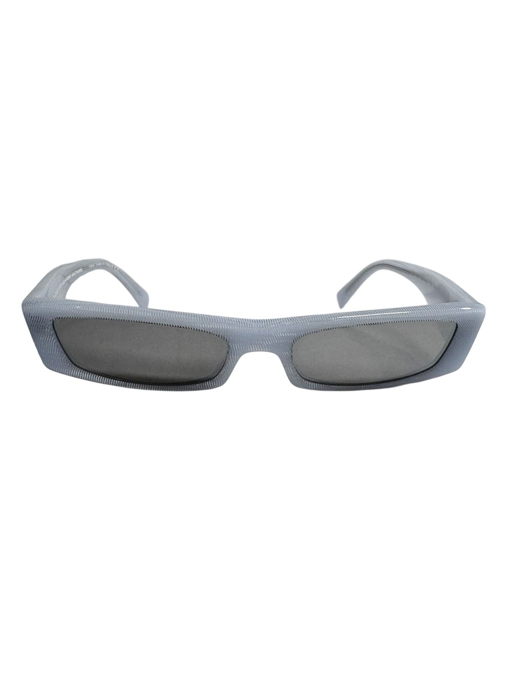 Alain Mikli X Alexandre Vauthier Edwidge Sunglasses in White Pointille